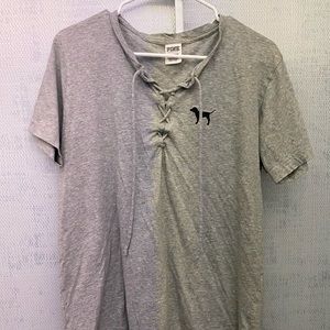 Lace up Victoria’s Secret PINK Top